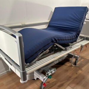 wissner bosserhoff linet eleganza with nursing box 3 section electric hospital bed #44h
