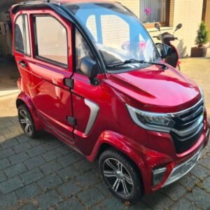 Madat 05 White E Cabin Scooter 45 Km/H 100 Ah Lithium Battery Up To 120 Km Range