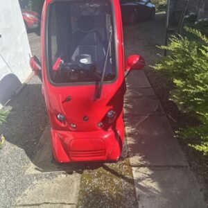 scooterpac cabin car mk2 plus – luxury enclosed mobility scooter (class 3, 8 mph)