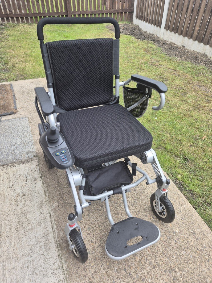The MobilityPlus+ Ultra-Light Instant Folding Electric Wheelchair - Image 3
