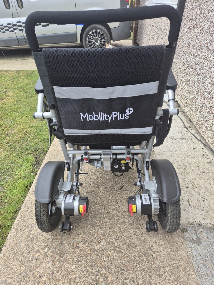 the mobilityplus+ ultra light instant folding electric wheelchair the mobilityplus+ ultra light instant folding electric wheelchair